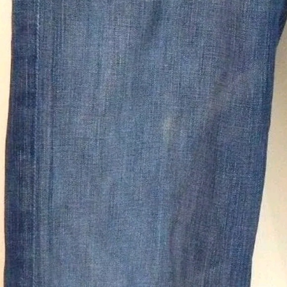 7 For All Mankind Blue Flare Jeans - Picture 8 of 8